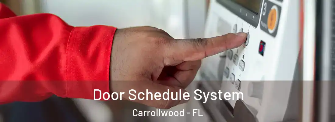 Door Schedule System Carrollwood - FL