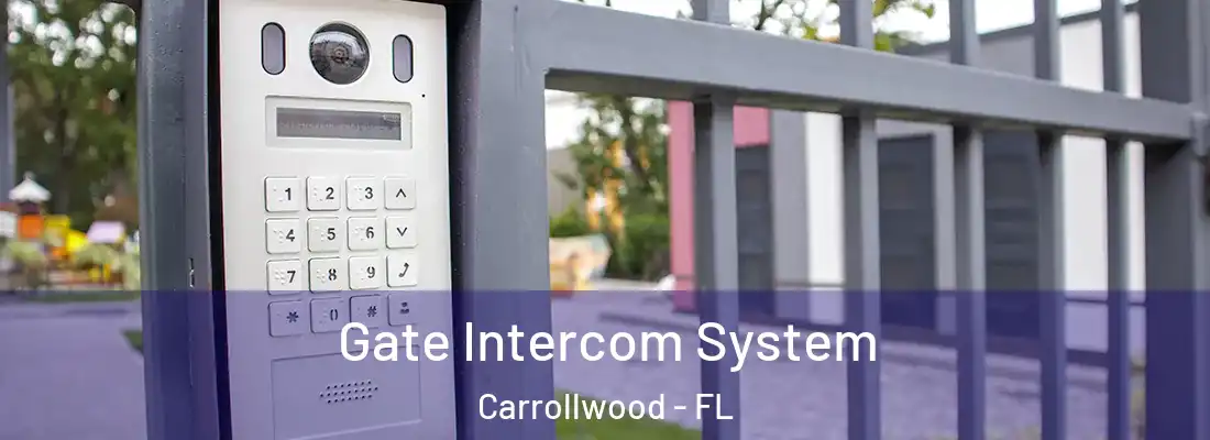 Gate Intercom System Carrollwood - FL